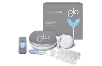 Glo teeth whitening system kit